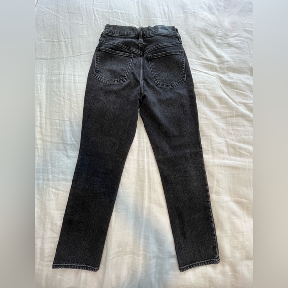 Madewell Perfect Vintage Jean in Black Size 25 - Picture 3 of 5
